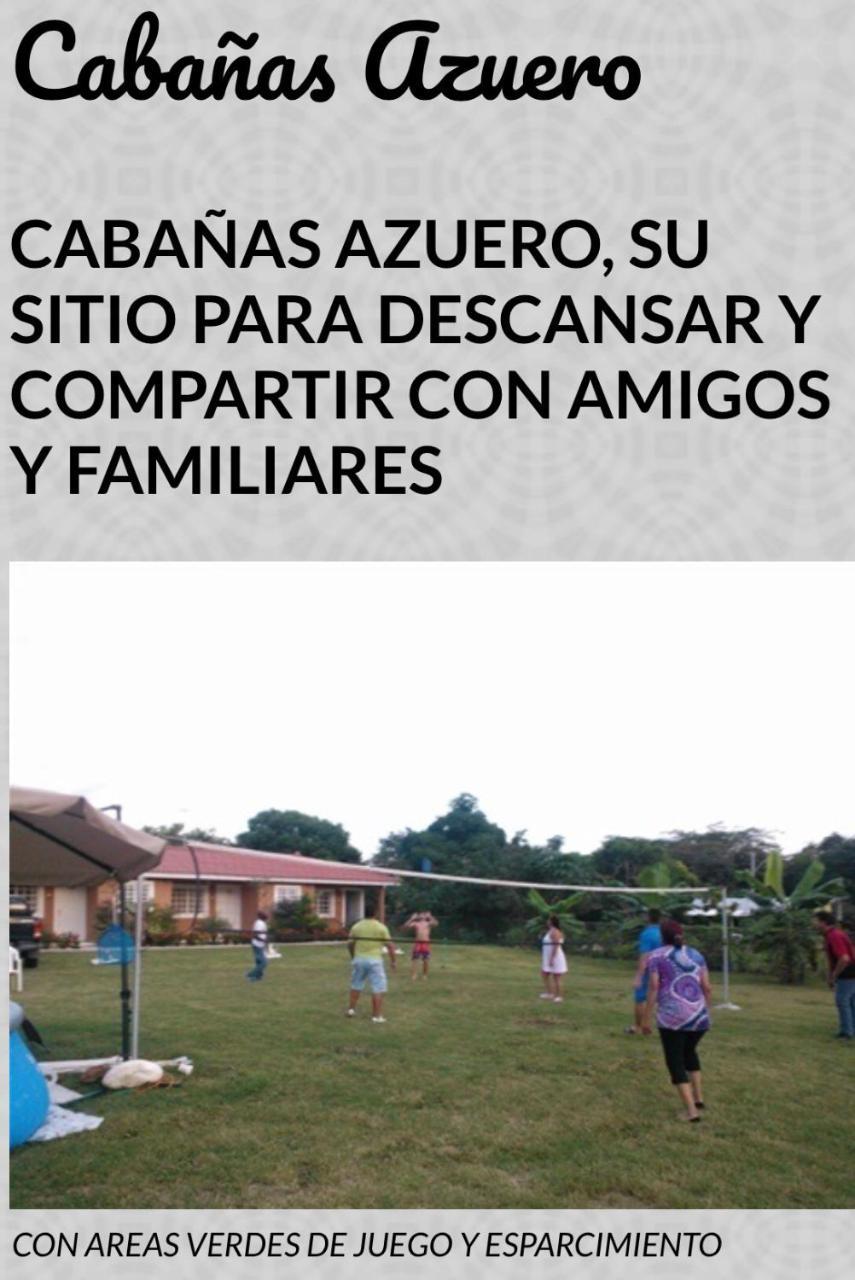 Cabanas Azuero Los Santos Exteriör bild